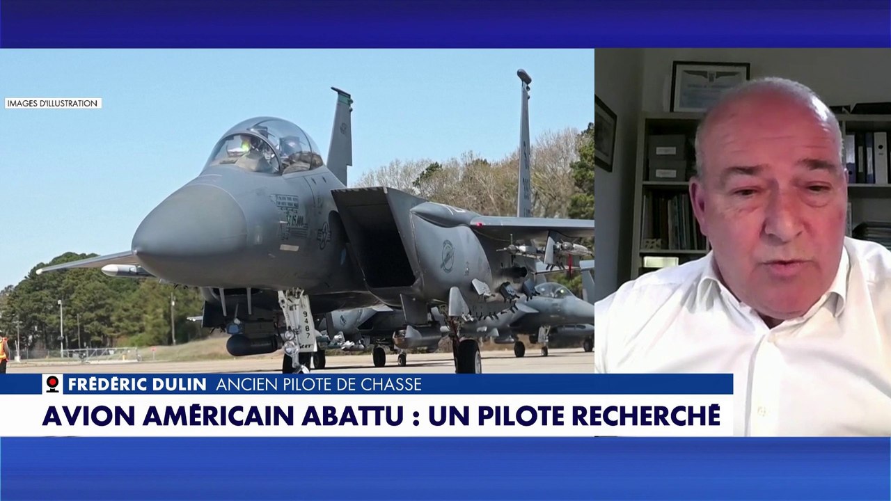 Les explications de Frédéric Dulin sur les recherches du pilote américain