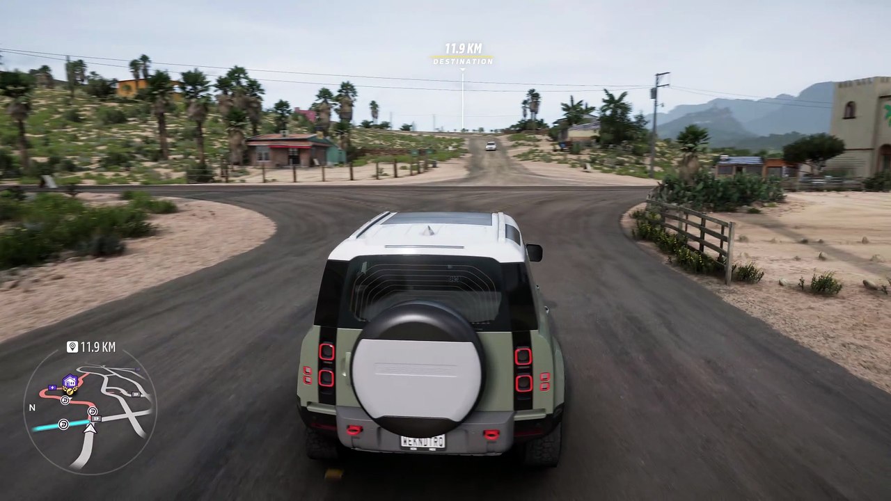 Land Rover Defender Hidden Farmhouse Drive | Forza Horizon 5 Cinematic ...