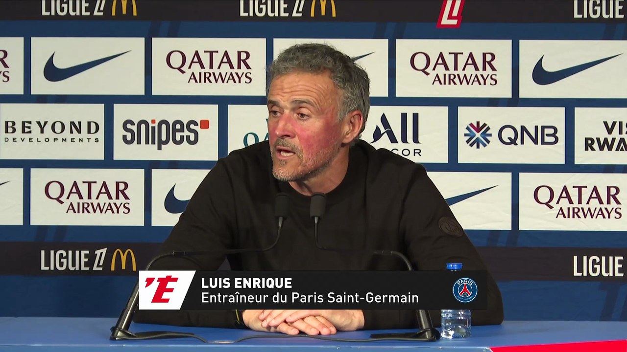 Luis Enrique sur Ousmane Dembélé après PSG-Toulouse : « Il a montré que c’est le Ballon d’Or » - Foot - Ligue 1 - PSG