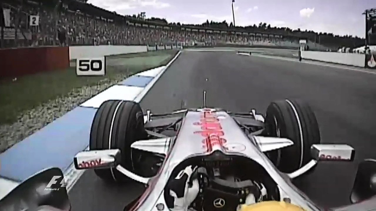 F1 – Lewis Hamilton (McLaren Mercedes V8) Onboard – Germany 2008