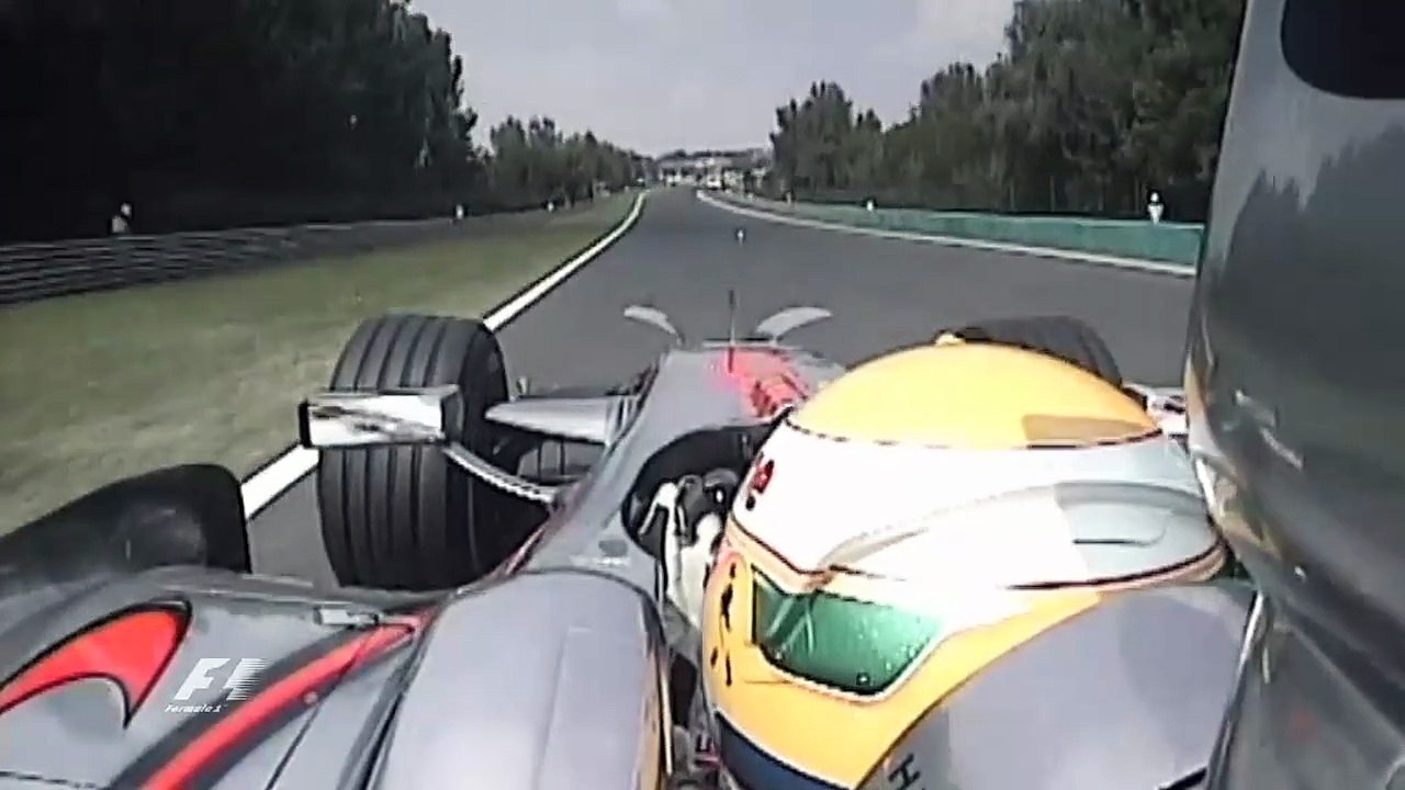 F1 – Lewis Hamilton (McLaren Mercedes V8) Onboard – Hungary 2008