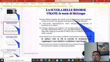 Le teorie sull'organizzazione: parte II