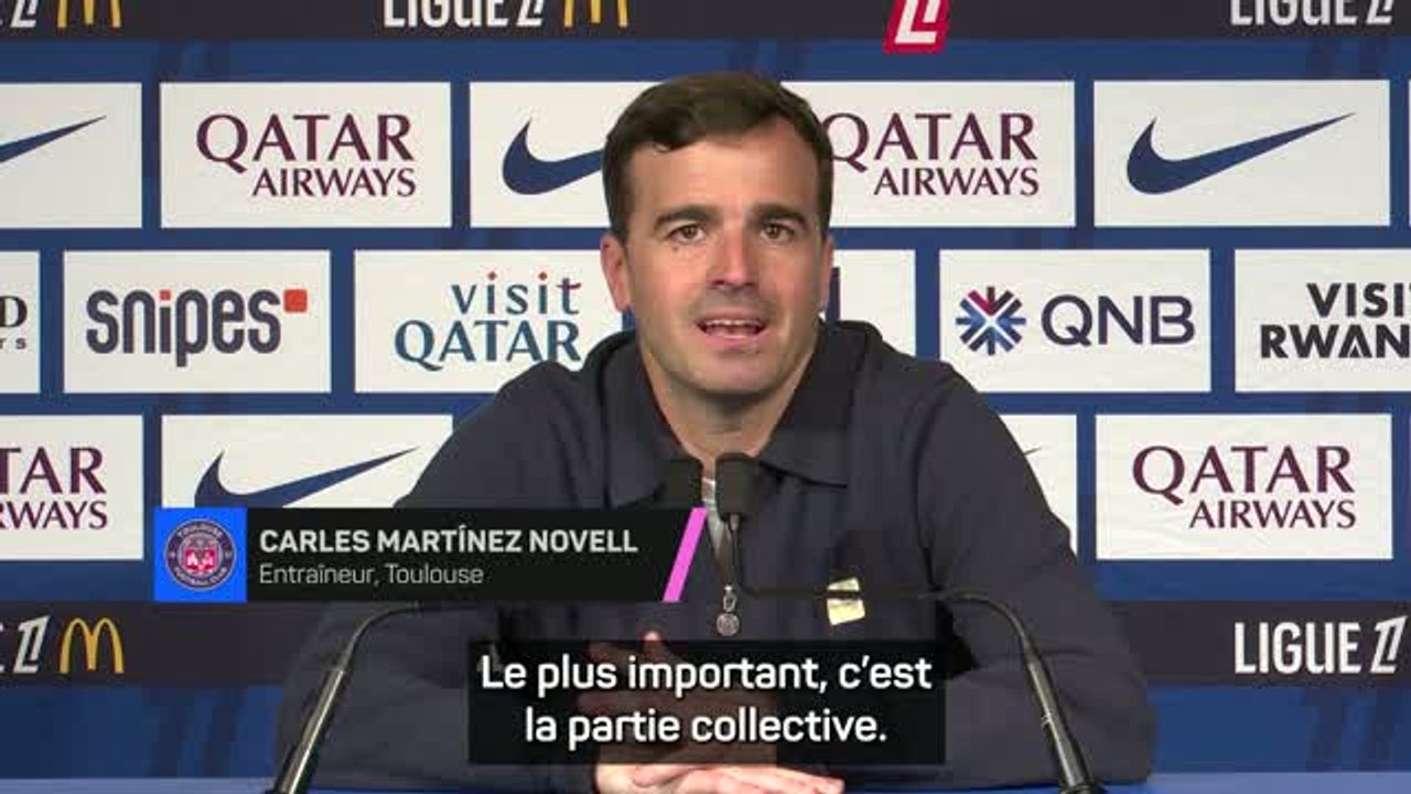 Toulouse - Martínez Novell : "Dembélé, c’est très difficile"