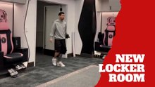 Messi reacts as Inter Miami unveil new locker room
