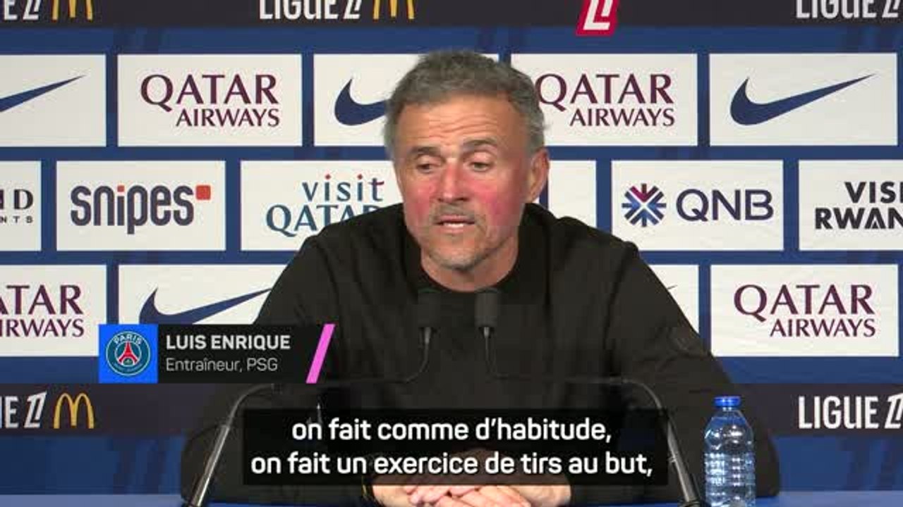 PSG - Luis Enrique : "Aujourd'hui, Ousmane a montré que c'est le Ballon d'Or"