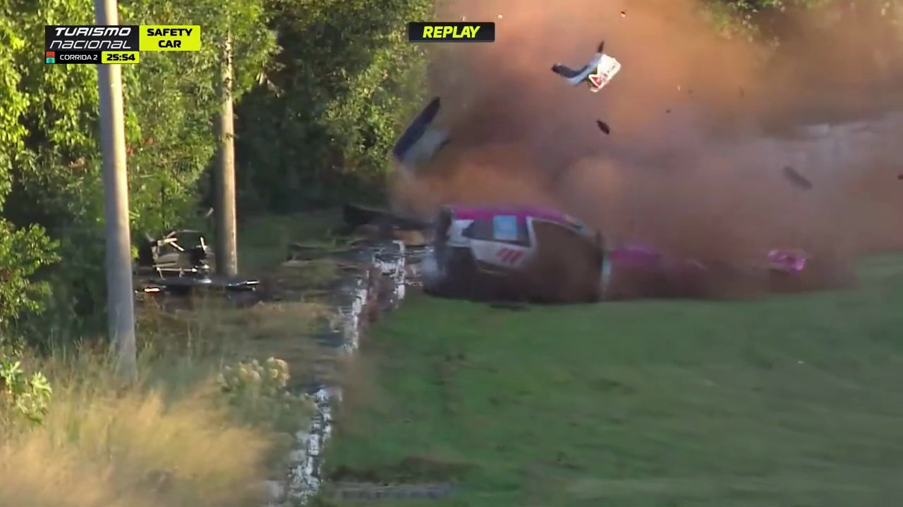Turismo Nacional BR 2026 Cascavel Race 2 Lima Big Crash