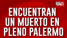 Causa porpofol y fentanilo: encuentran un muerto en pleno Palermo