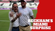 David Beckham shares a special surprise for Inter Miami that includes Marc Anthony