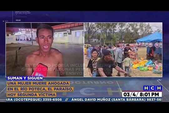 ¡POR UN DESCUIDO! MENOR DE EDAD MUERE AHOGADA EN EL RÍO POTECA, DANLÍ, EL PARAÍSO