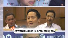 #AWANIRingkas 4 April 2026 | 9AM