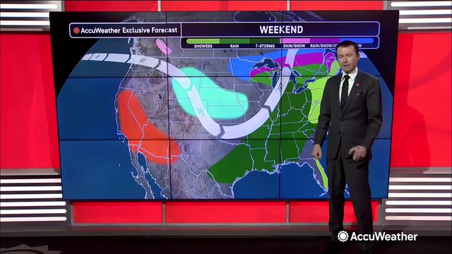 Rotating wall clouds develop as severe storms slam Illinois