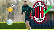 Santi Giménez regresa con el Milan y promete devolver el cariño a la afición