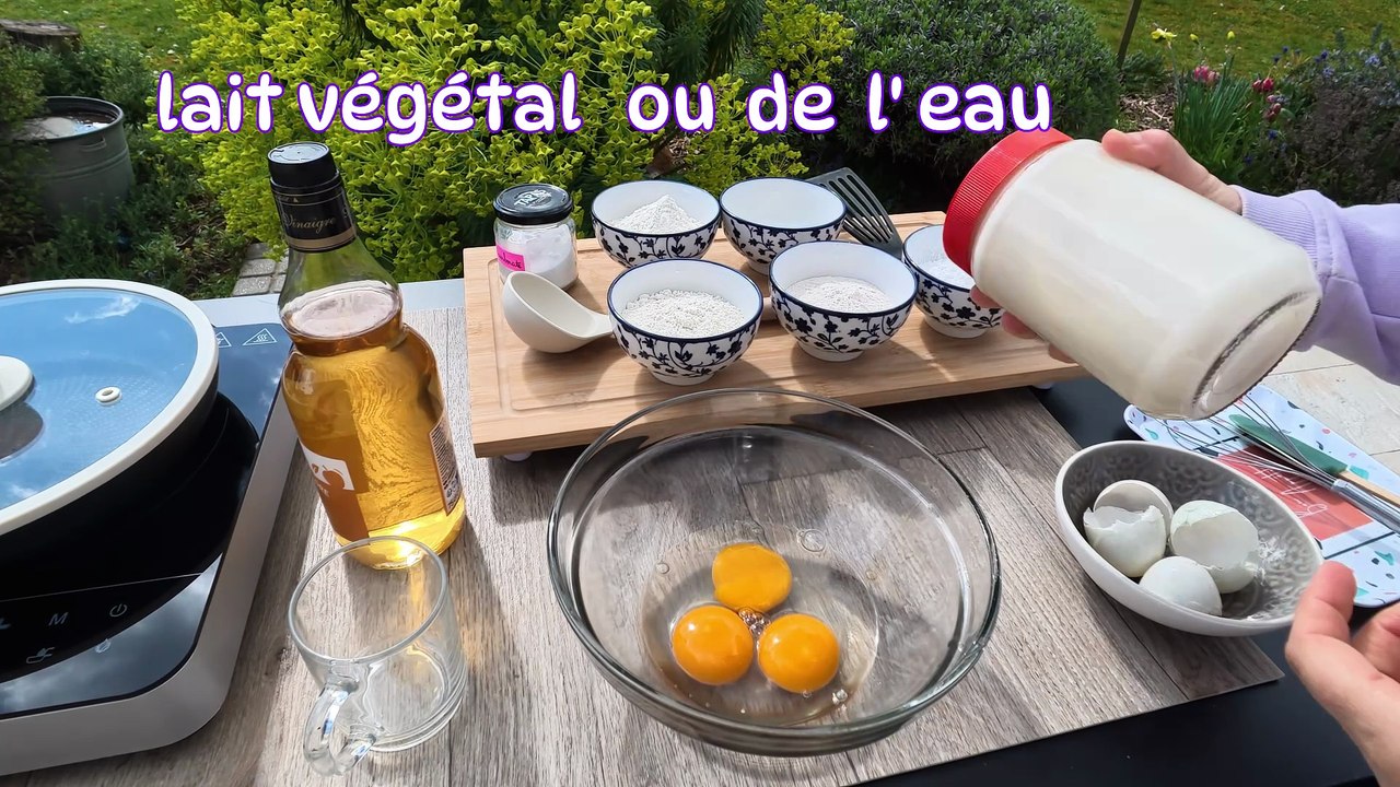 Pancakes sans gluten & sans lactose 🥞✨  Alternative rapide au pain – recette facile maison saine