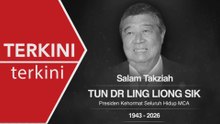 [TERKINI] Bekas Presiden MCA Tun Dr Ling Liong Sik meninggal dunia