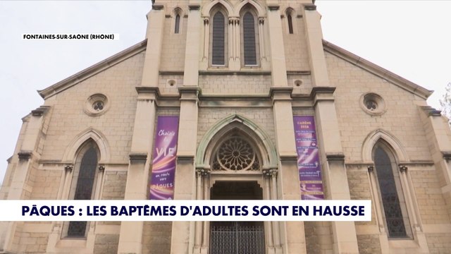Pâques : les baptêmes d'adultes sont en hausse