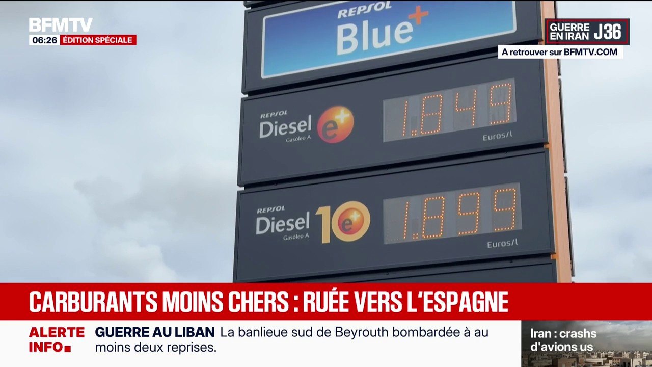 Guerre au Moyen-Orient: pour faire face à la hausse des prix, l'Espagne baisse les taxes sur les carburants
