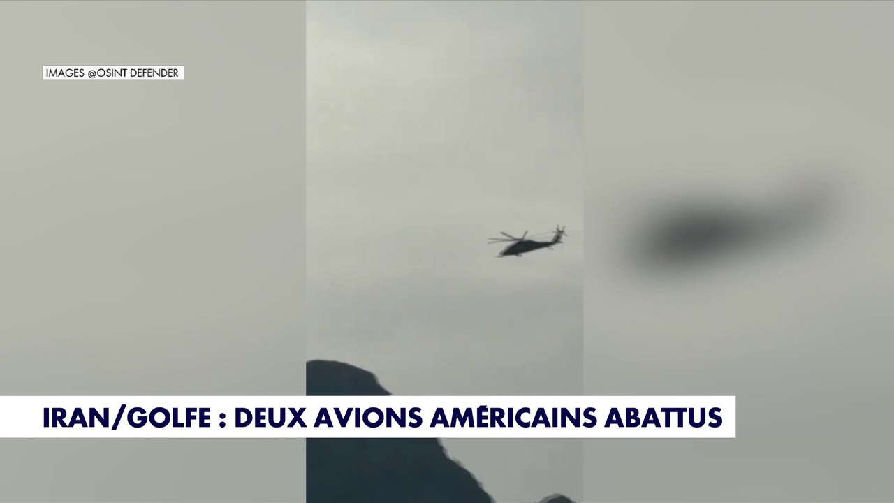 Guerre en Iran : deux avions américains abattus