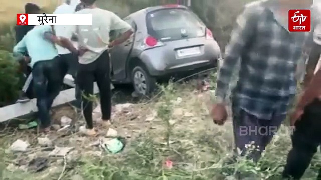 मध्य प्रदेश में एक्सीडेंट में 6 की मौत, मुरैना में ससुर-दामाद को कार ने मारी टक्कर, मंडला में भिड़ी बाइकें