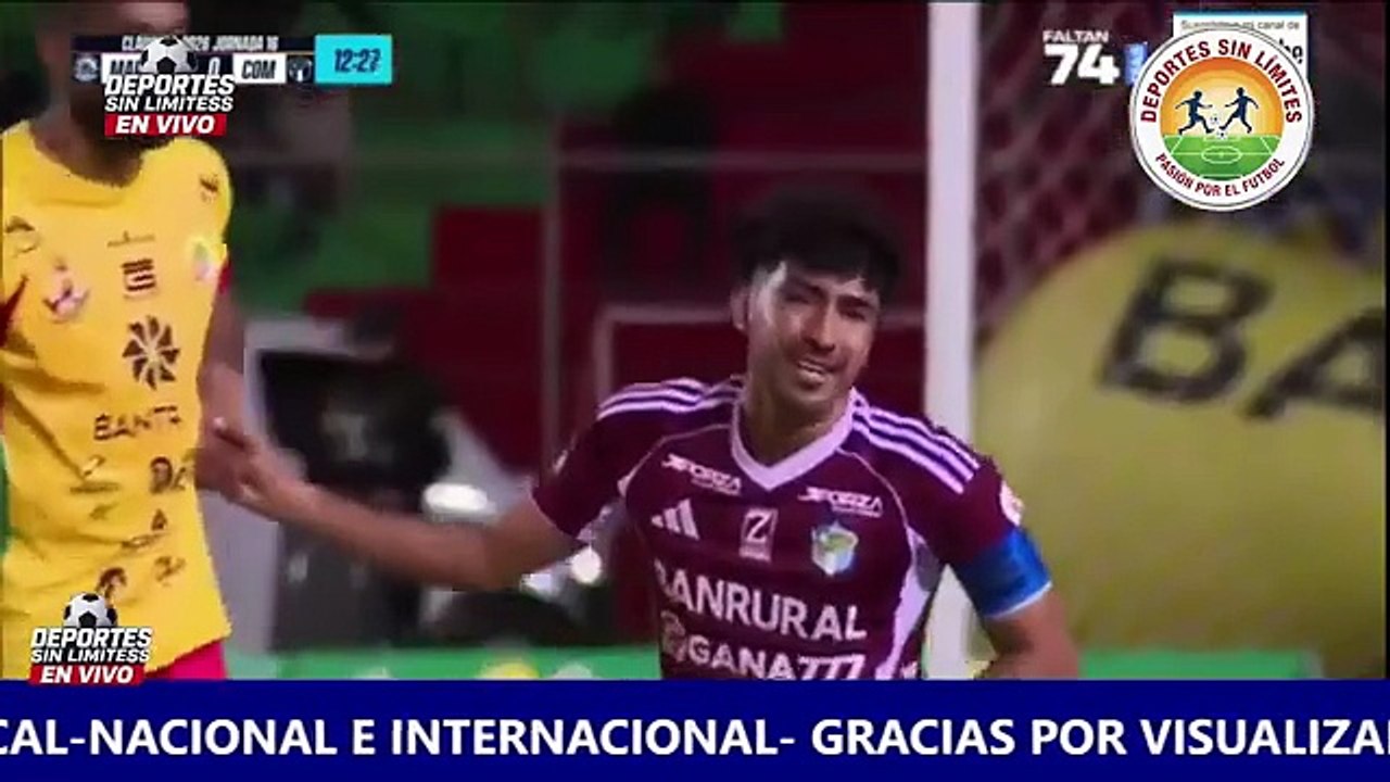 Marquense vs Comunicaciones Jornada 16 Torneo Clausura 2026