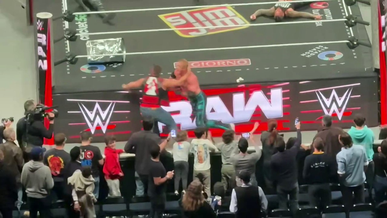 IShowSpeed Destroys LA Knight - WWE Raw 3/30/2026