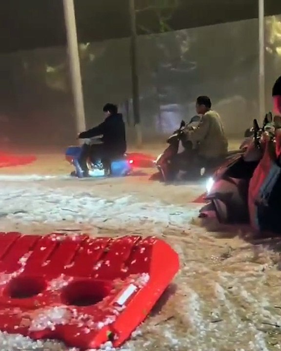 Incredible Hailstorm Hits Guiyang, Guizhou Province China | Extreme Weather April 2026