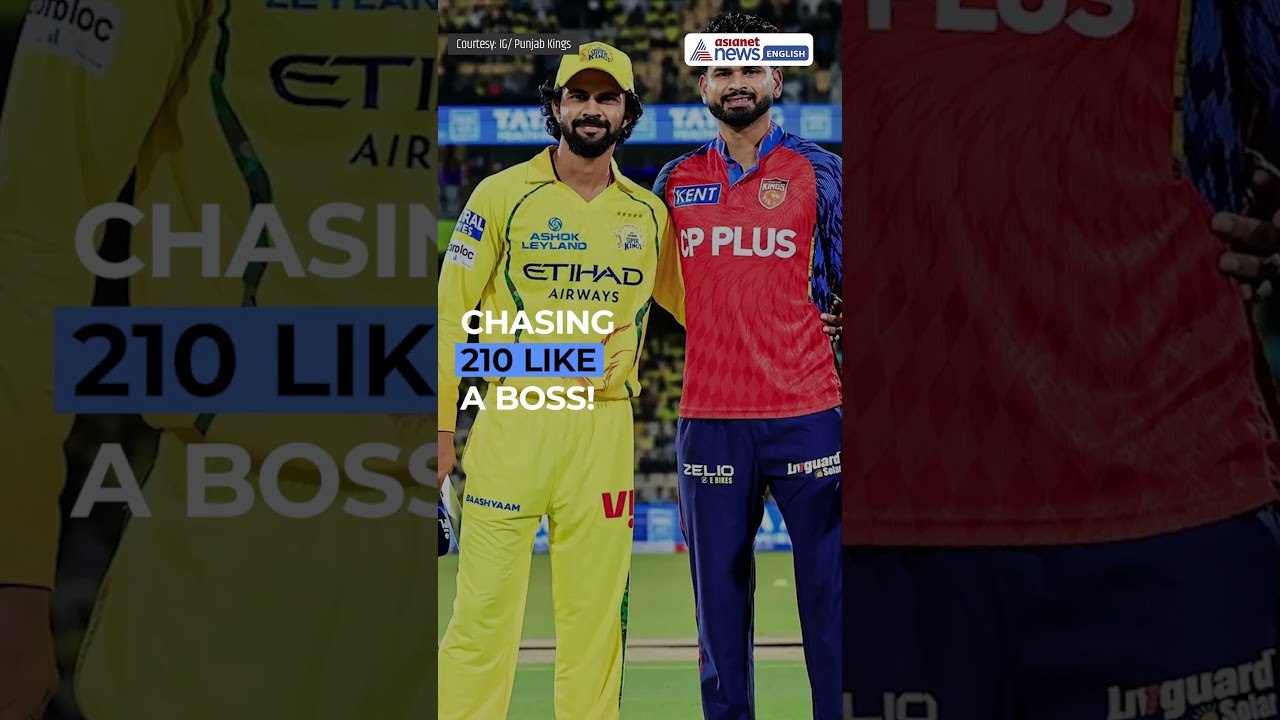 Shreyas Iyer's Heroic Half-Century! PBKS Thrash CSK | IPL 2026 | PBKS vs CSK Highlights #Shorts