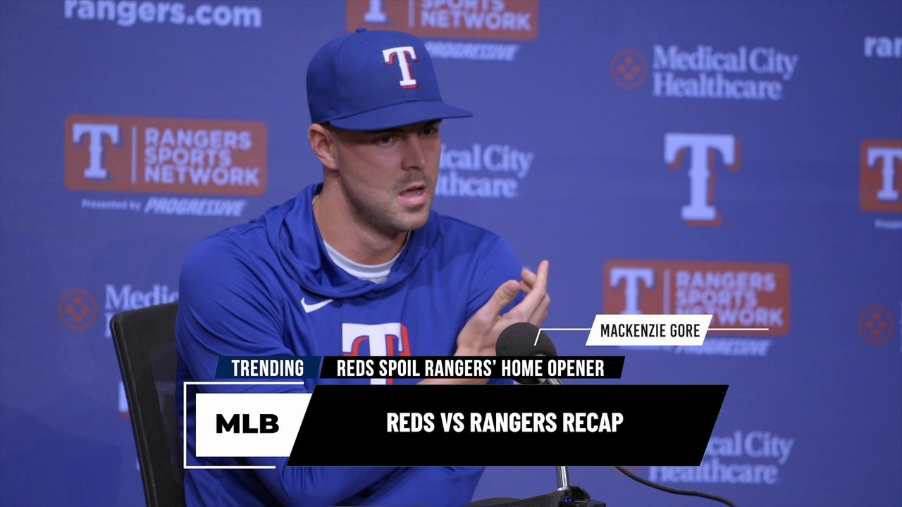 MLB UPDATE: Reds Spoil Rangers’ Home Opener with Late Power Surge, 5–3