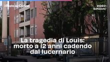 La tragedia di Louis: morto a 12 anni cadendo dal lucernario