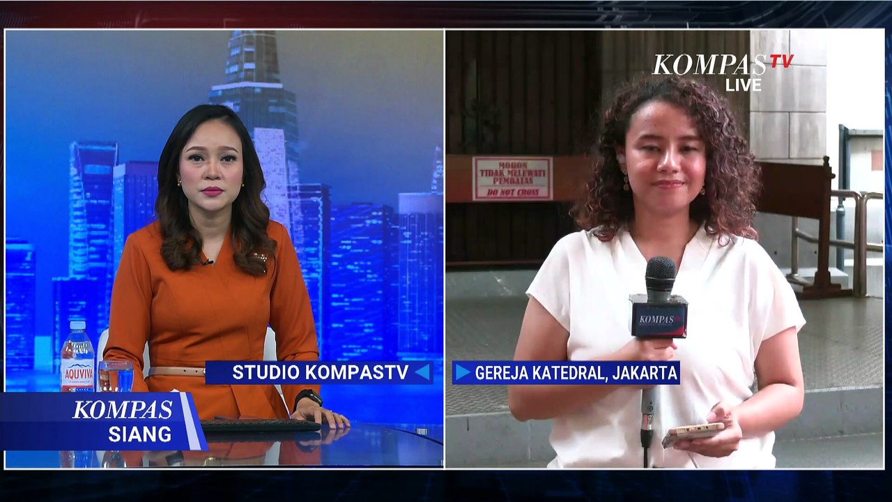 Misa Vigili Paskah 2026 di Katedral Jakarta Digelar Dua Sesi, 5.000 Kursi Disiapkan | KOMPAS SIANG