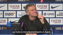 Luis Enrique, sobre los cánticos racistas en el España vs. Egipto: "No me pronuncio sobre cosas que no he visto, pero estoy en contra de cualquier tipo de violencia"