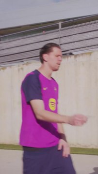 El vacile de Szczesny a Lamine