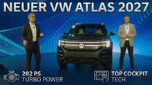 Volkswagen Atlas 2027 Live-Weltpremiere – Innenraum-Upgrade