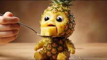 Cute or Creepy_ AI Fruit Babies Eating Real Fruit🍓👶_ The Ultimate Oddly Satisfying AI ASMR
