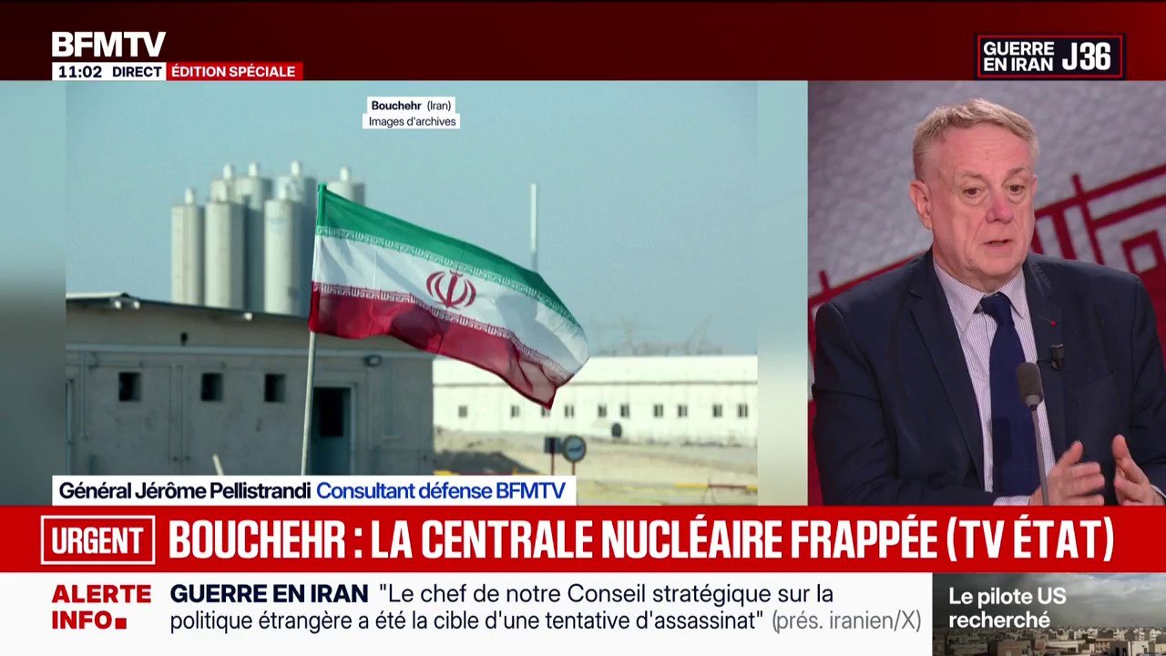 Des frappes américano-israéliennes ont touché la centrale nucléaire iranienne de Bouchehr