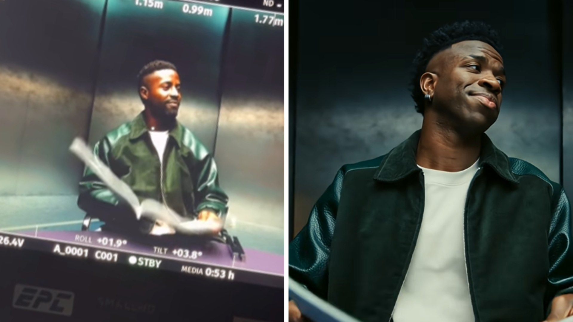 El doble de Vinicius desvela el 'making of' del anuncio más viral del año<br>