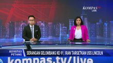 Iran Lancarkan Gelombang Serangan ke-92, Targetkan Aset Militer AS dan Israel | KOMPAS PETANG