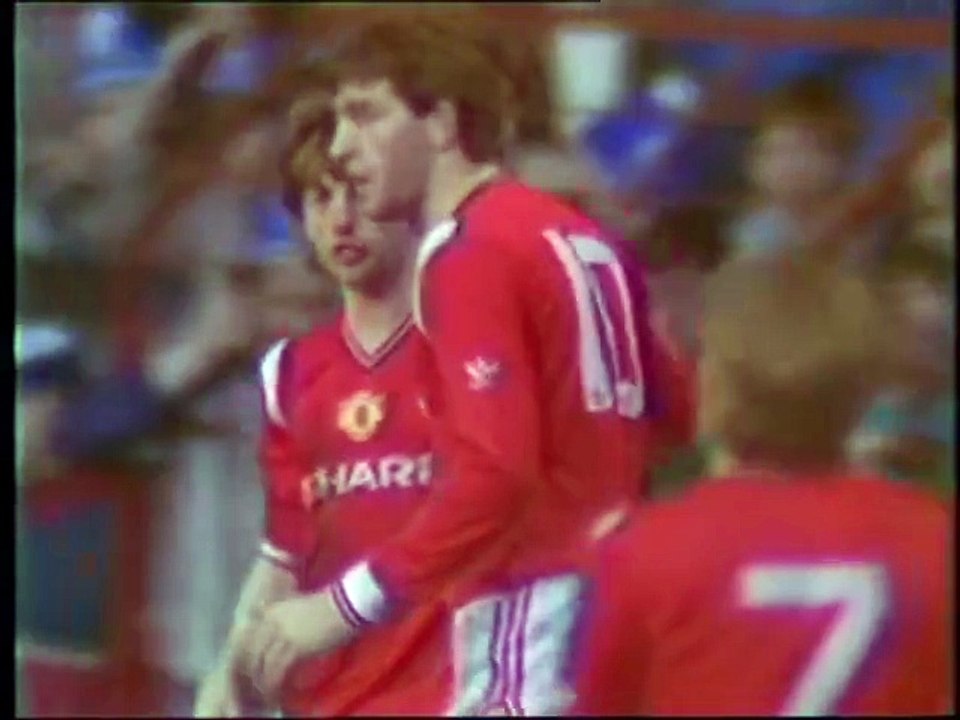 MANCHESTER UNITED - EVERTON - 1985 - SAISON 1984/1985 -