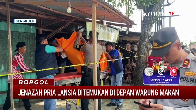 Geger! Warga Temukan Pria Lansia Meninggal di Depan Warung Makan | BORGOL
