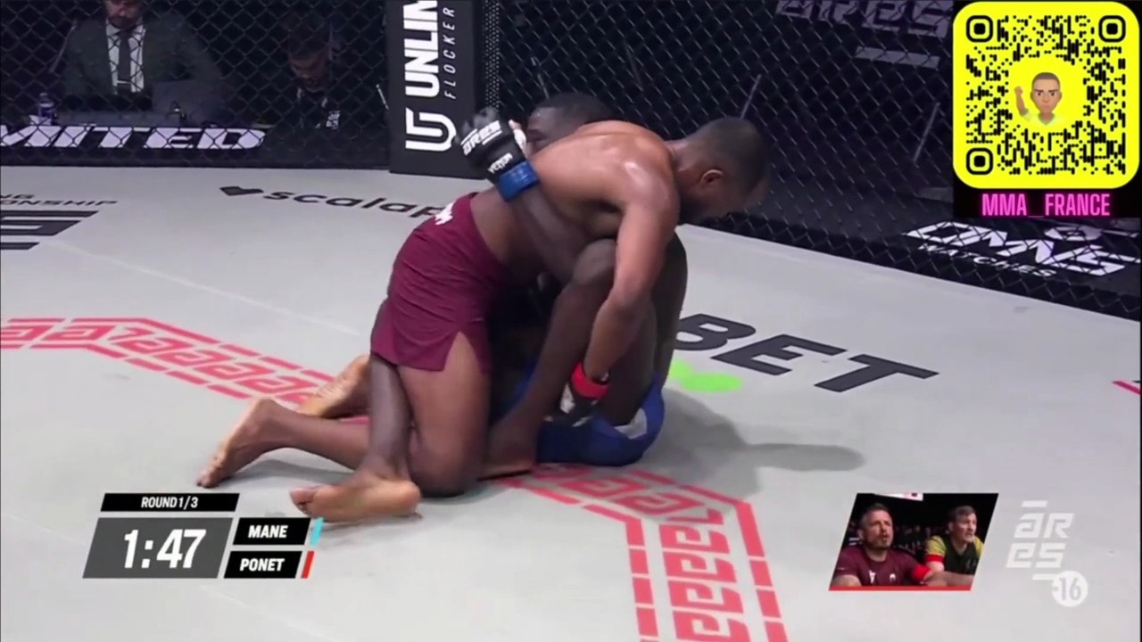 Ibrahima Mané vs Jason Ponet - ARES 39 (full fight)