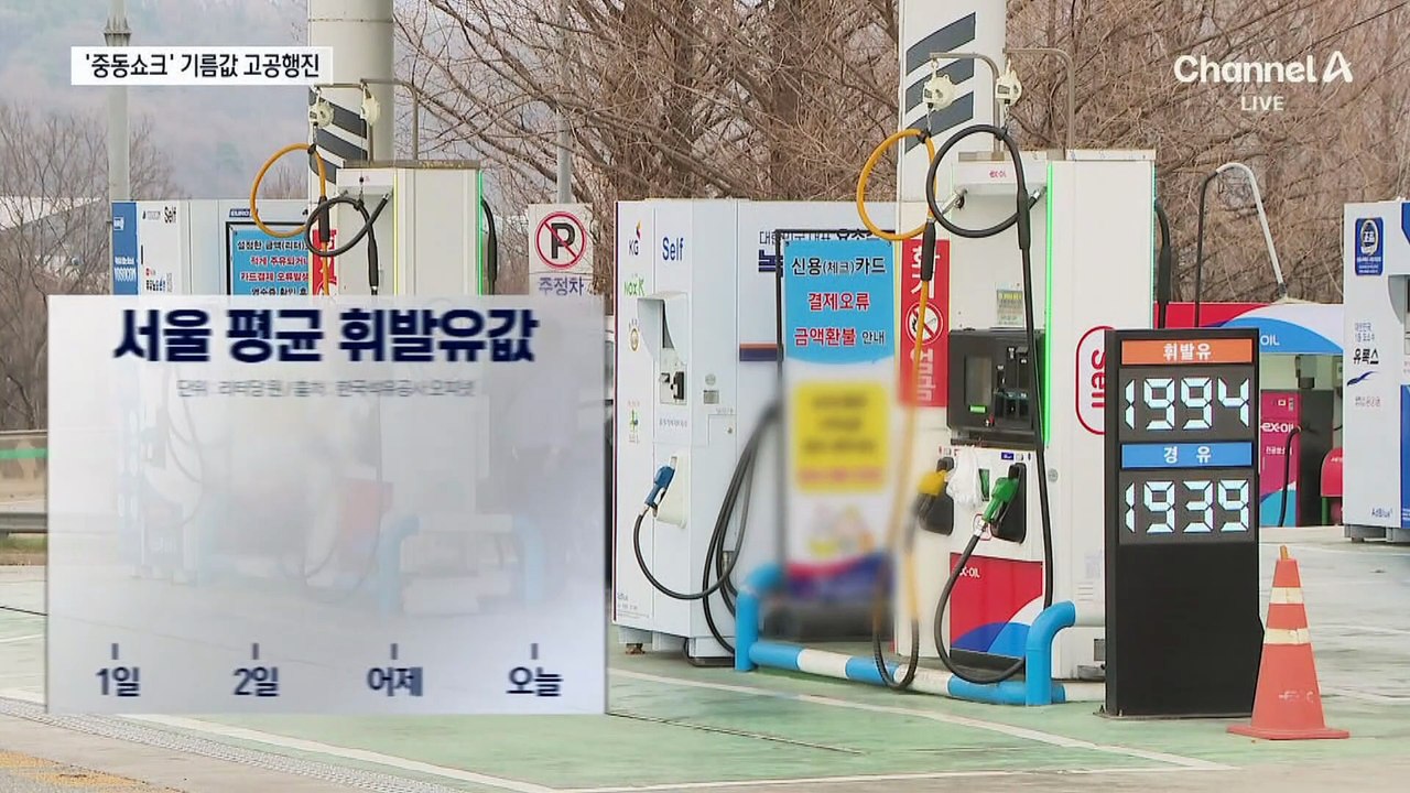 휘발유 2천 원 눈앞…전기차 반사이익?
