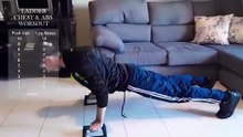 CHEST & ABS WORKOUT (HOME TRAINING)