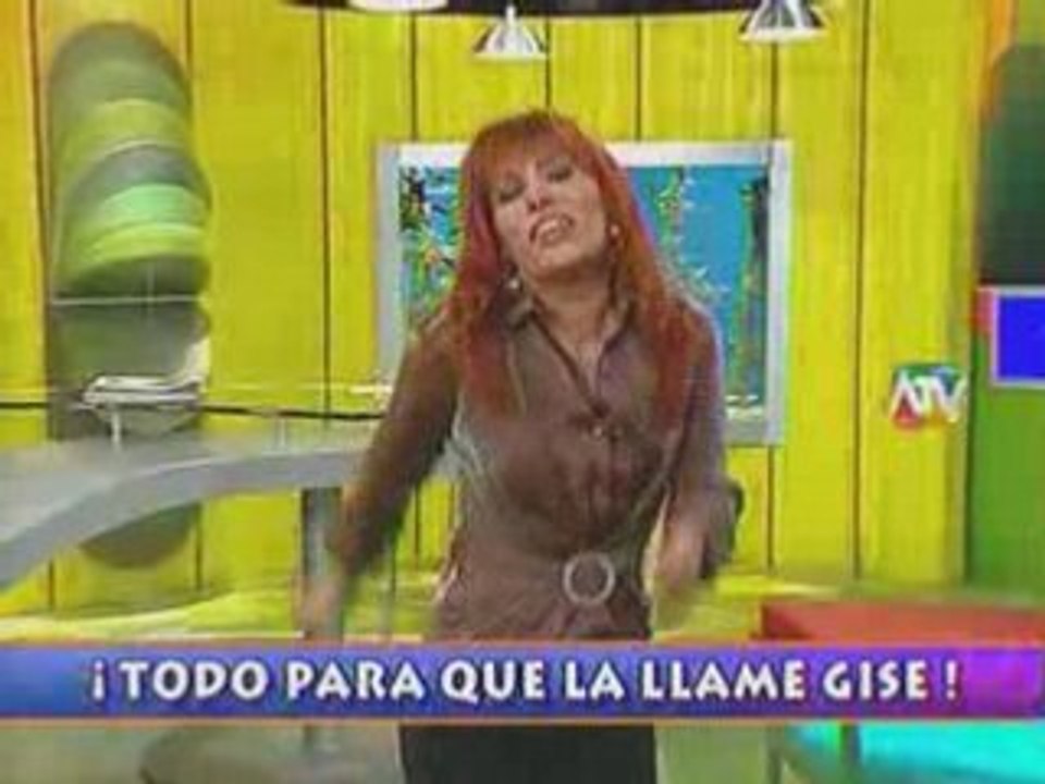 Magaly Medina "baila por un sueño" (Magaly Teve 05-06-08)