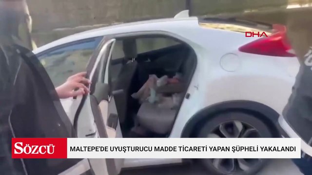 Maltepe'de uyuşturucu madde ticareti yapan şüpheli yakalandı