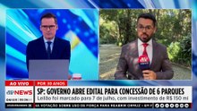 SP anuncia leilão de seis parques com investimento milionário
