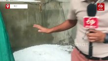ग्वालियर बना 'गुलमर्ग', लगातार 15 मिनिट तक गिरे 2.5 सेमी के ओले, सड़कों पर बिछी बर्फ की चादर