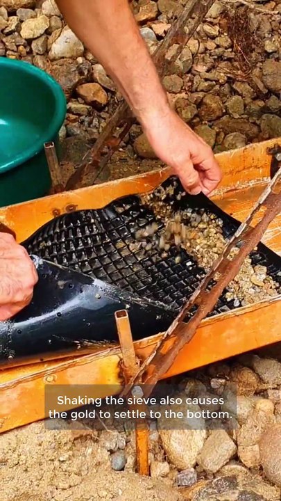 Here's Practical Gold Mining  Tons of Gold Are Extracted from Rivers