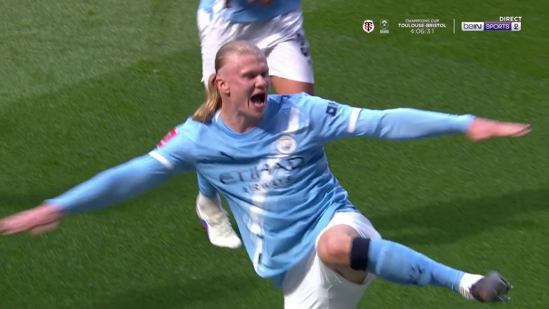 FA Cup : Erling Haaland ouvre le score contre Liverpool