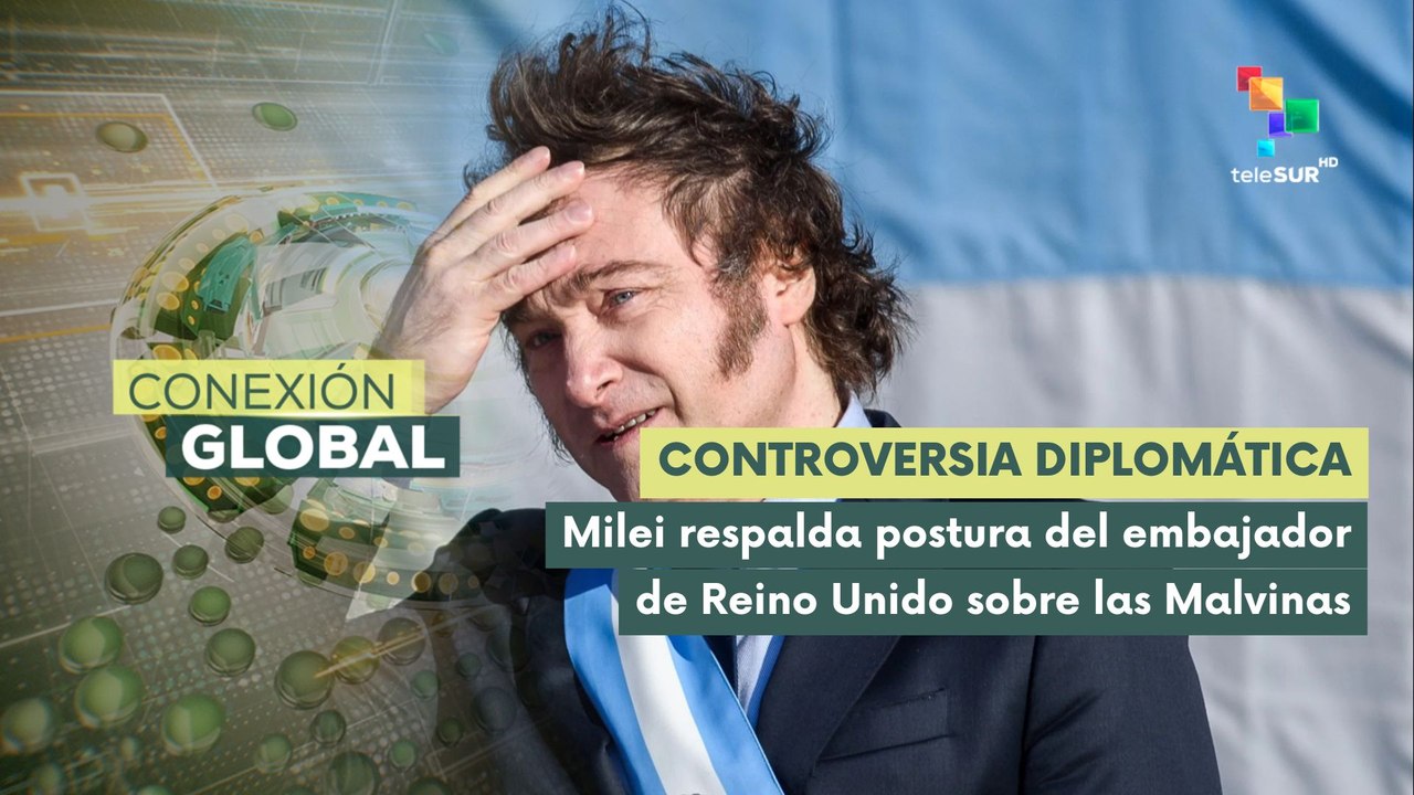 Pdte. Milei cuestiona respaldo de Bolivia sobre el tema de las Malvinas