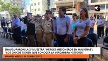 Inauguraron la 2ª Muestra Fotográfica Provincial “Héroes Misioneros en Malvinas”