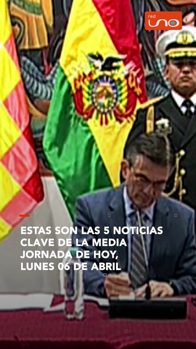 Mantente informado con un resumen de los hechos más relevantes que marcaron la media jornada de hoy, lunes 06 de abril. Actualidad, éxitos y los temas que concentran la atención a esta hora.